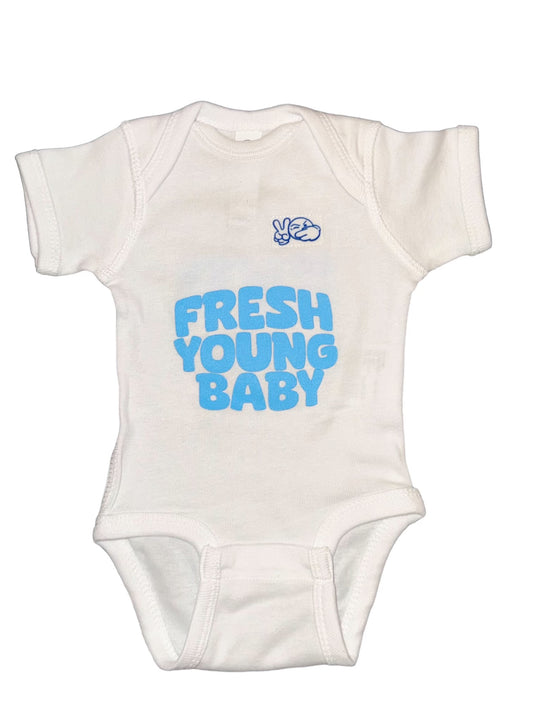 “Fresh Young Baby” Onesie