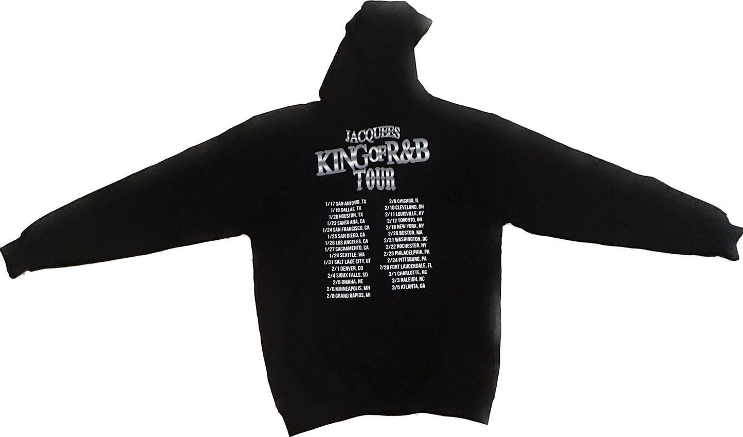 King of R&B Tour Hoodie 2020 Black