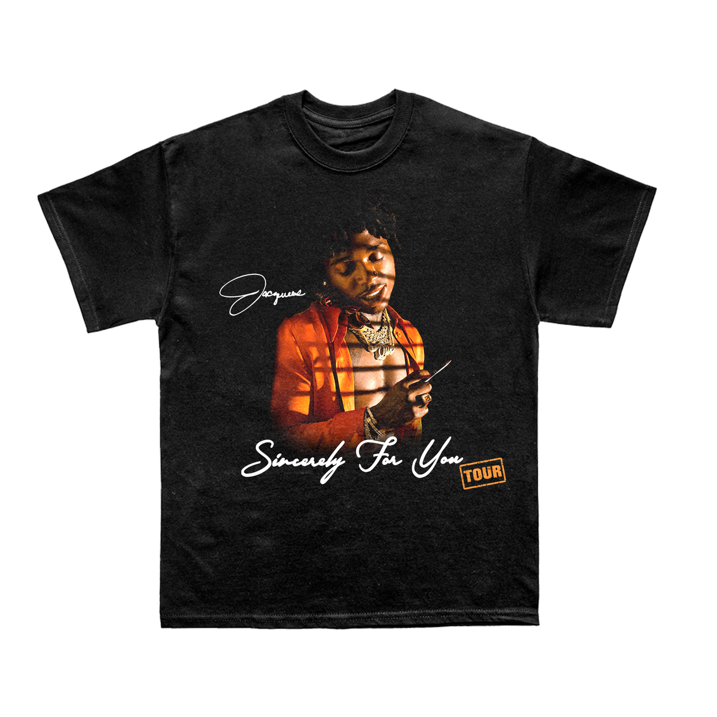 “Sincerely For You” Tour T-Shirt 2023 Black No.3