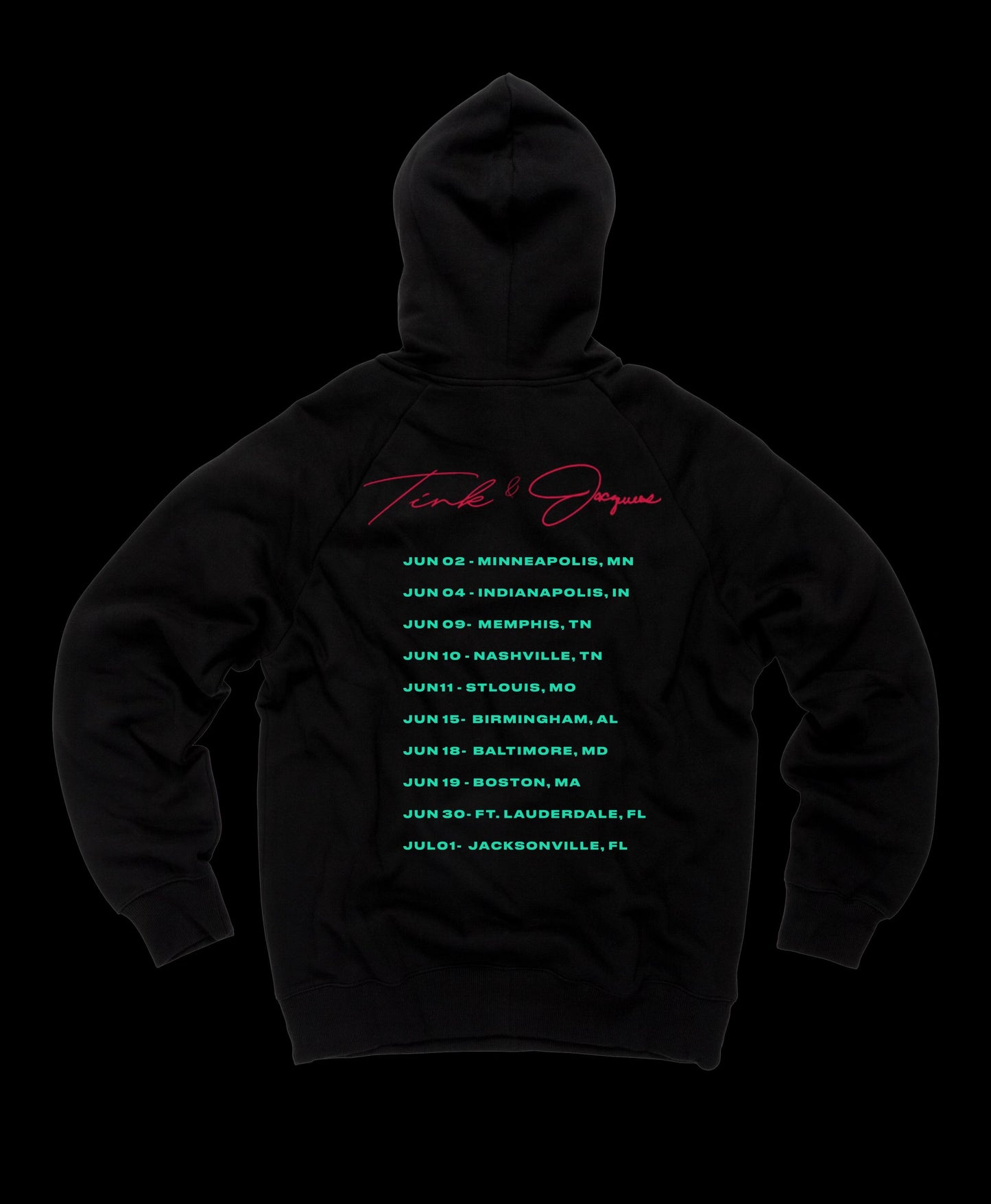 Jacquees  “THANKS 4 EVERYTHING” - TOUR HOODIE